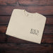 Jesus is King Embroidered Sweatshirt: Christian Faith Apparel