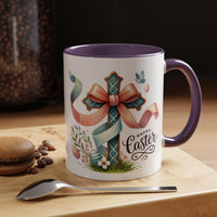 Easter Christian Coffee Mug, He is Risen mug, Easter Decor, Easter Mug, Home Decor, Christian Coffee Lover, christian Mug, Religious gift