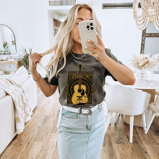 Christian country shirt, Sing Praises Psalm 96 shirt, Boho Christian Shirt, Christian Music Lover Gift, Western Christian Apparel