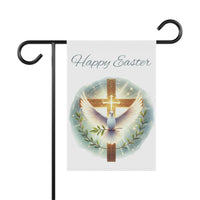 Easter Banner, Christian yard sign, Easter Decor, He is risen banner, Christian Garden, Christian Yard Flag, Christian Housewarming gift