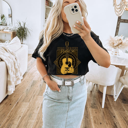 Christian country shirt, Sing Praises Psalm 96 shirt, Boho Christian Shirt, Christian Music Lover Gift, Western Christian Apparel