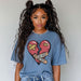 Christian Jesus Heals Band Aid Comfort Colors T-Shirt, Bible Verse Christian Apparel, Youth Pastor gift, Christian Healing Shirt, faith tee