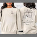 Luke 5:20 sweatshirt, Christian Line art sweatshirt, christian mom gift, youth pastor gift, Bible Verse Apparel, trendy Christian Clothing,