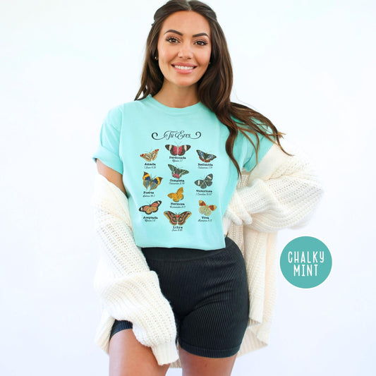 Christian shirt in Spanish Comfort colors, Gift for latina, Cristiana tshirt, Butterfly shirt, lain faith based tee, Spanish Christian top