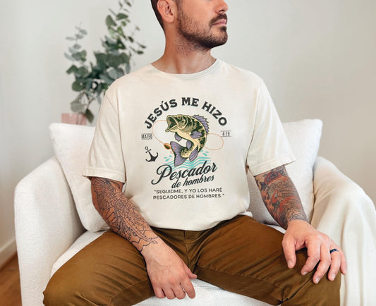 Spanish Christian Mens T Shirt, Dia Del Padre Shirt, Papá Cristiano T-Shirt, Spanish Fathers Day, Playera para hombre Cristiano