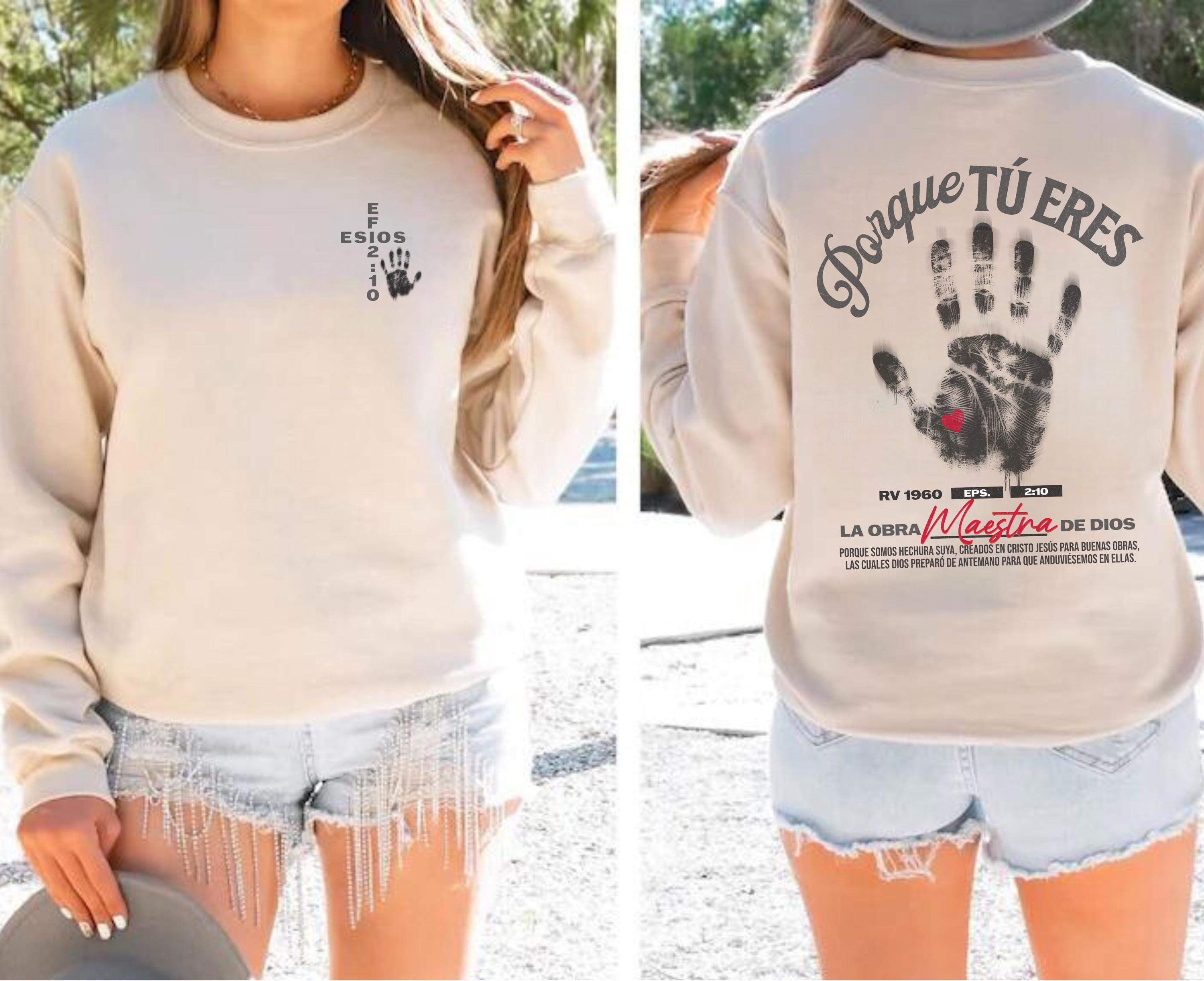 Christian Shirt in Spanish, Cristiana sweatshirt, Mexican Shirt, Religious Shirt, Frases Religiosas T-Shirt, Spanish Christian T-Shirt