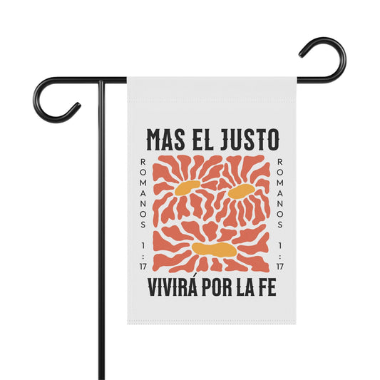 Regalo para Cristiano, Spanish Christian Gift, Christian Home Display, Colorful Yard Flag, Colorful Faith Garden Banner, Catholic Gift
