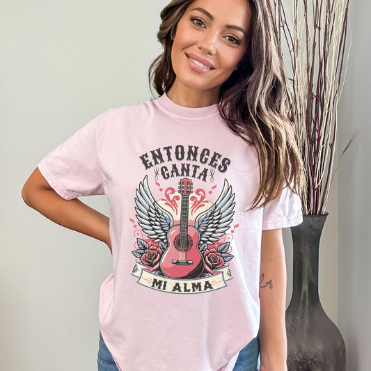 Spanish Christian Women's T-shirt, Camisa Cristiana, Spanish Bible Verse Religious Tee, Gift for Christian in Spanish, spanish faith shirt