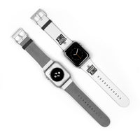 Christ is King Leather Watch Band - Religious Christian Gift, Bible Verse Wrist Strap, Cross Symbol Fit, Prayer Time Accessory, Easter