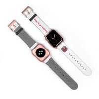 Daughter of the King Watch Band, Inspirational Gift for Women, Personalized Fitness Tracker, Floral Design, Christian Accessory