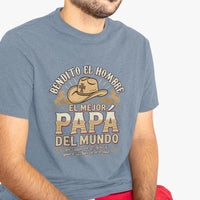 Spanish Christian Mens T-Shirt, Spanish Religious Graphic Shirt, imagenes cristianos para hombres, Hombre de Dios, Spanish christian gift