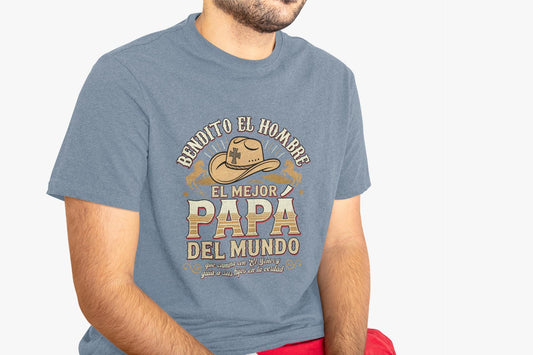 Spanish Christian Mens T-Shirt, Spanish Religious Graphic Shirt, imagenes cristianos para hombres, Hombre de Dios, Spanish christian gift