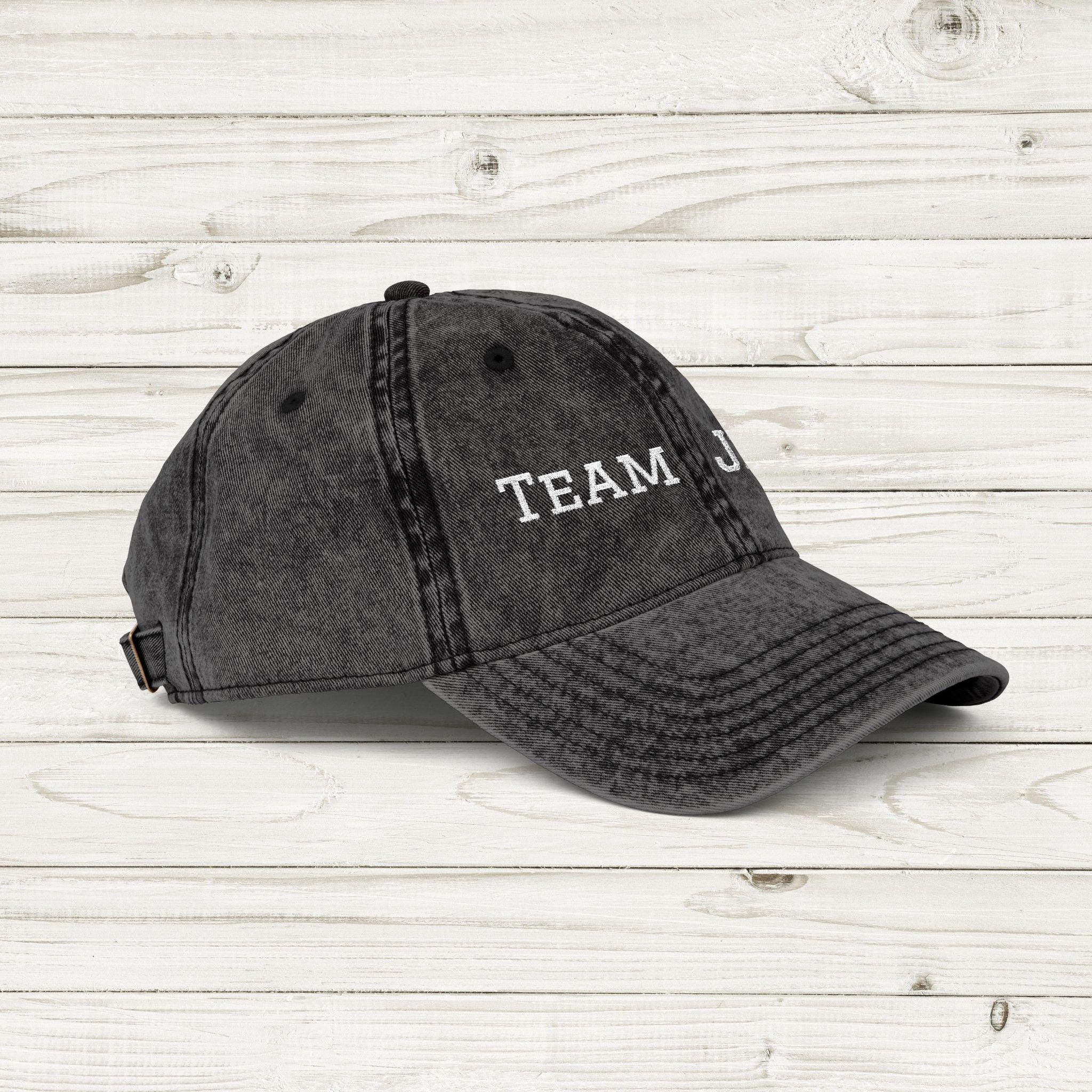 Embroidered Christian hat, Team Jesus Apparel, Vintage Team Jesus Cap, Faith-Based Hat, Christian Apparel, Gift for Believers, Christian cap