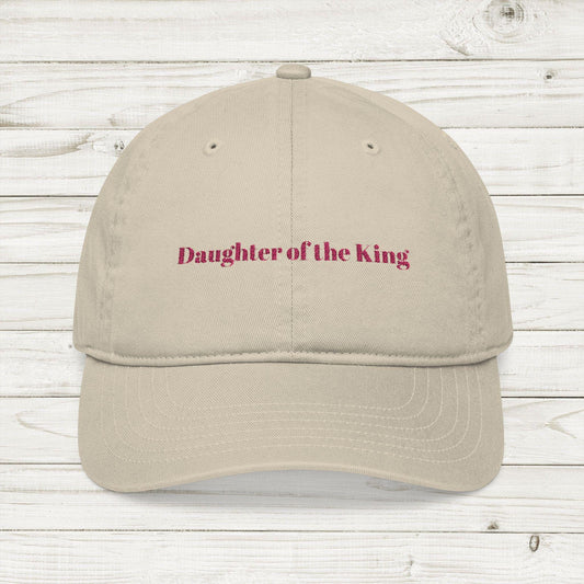 Daughter of the king Embroidered Cap, Mom Hat, Christian Jesus Embroidery Hat, Faith Christian Gift, Embroidered Baseball Hat, Women's Cap