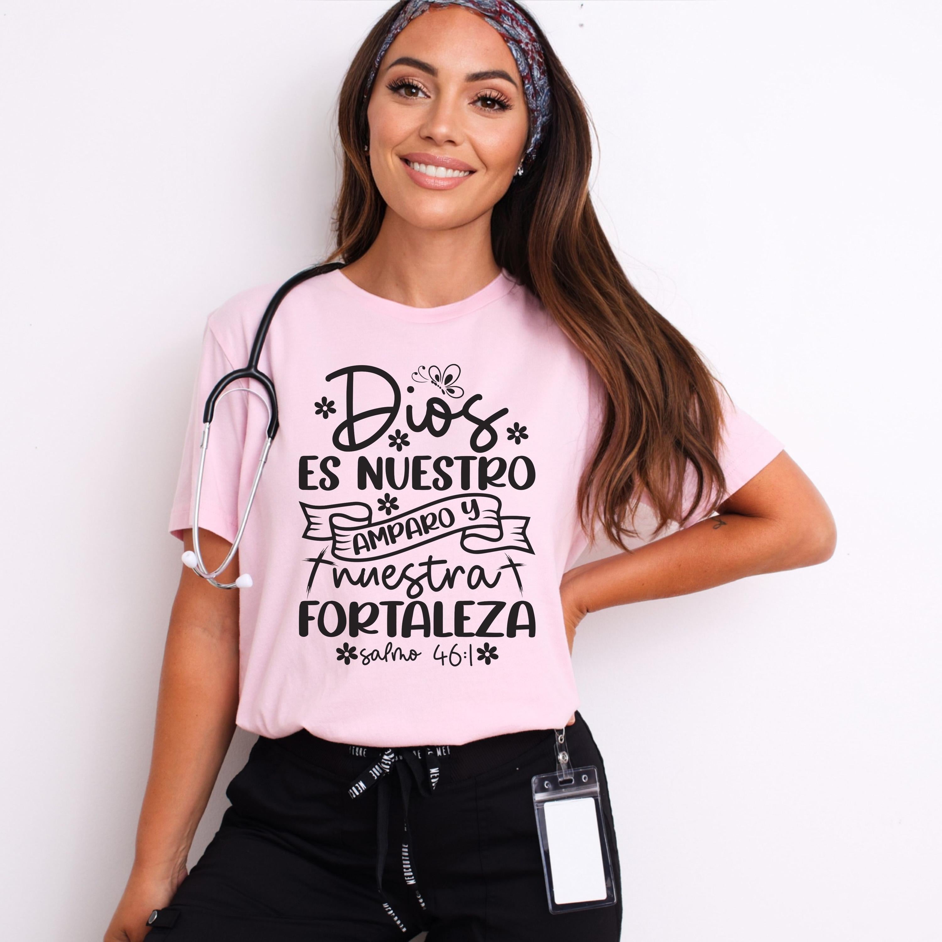 Spanish Christian Tee Shirt, Latin Christian T-Shirt, Spanish Faith gift, Spanish Christian Apparel, Hispanic church tee, Latin mom gift