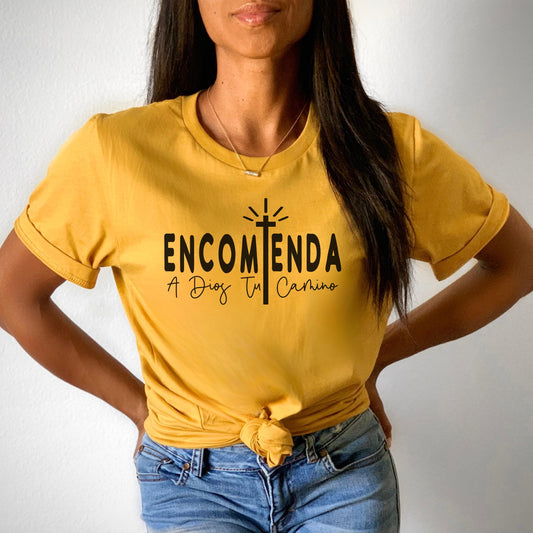 Spanish Christian T-shirt, Spanish Faith TShirt, Spanish Religious Clothing, Christian Tee in Spanish worship shirt, spanish church apparel