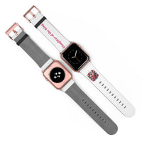 Daughter of the King Watch Band, Inspirational Gift for Women, Personalized Fitness Tracker, Floral Design, Christian Accessory
