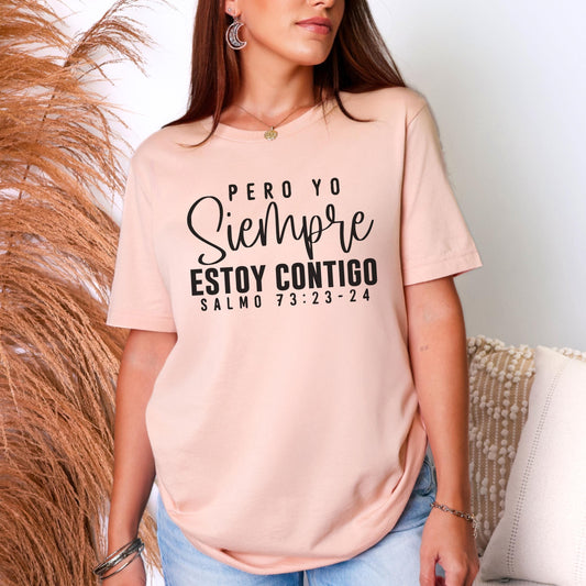 Spanish Christian Psalms shirt, Spanish Bible Verse Shirt, Camisa Cristiana, Christian Shirt in Spanish church apparel, Latin Christian gift