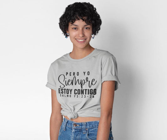 Spanish Christian Psalms shirt, Spanish Bible Verse Shirt, Camisa Cristiana, Christian Shirt in Spanish church apparel, Latin Christian gift