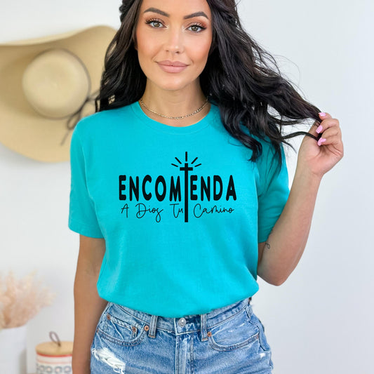 Spanish Christian T-shirt, Spanish Faith TShirt, Spanish Religious Clothing, Christian Tee in Spanish worship shirt, spanish church apparel