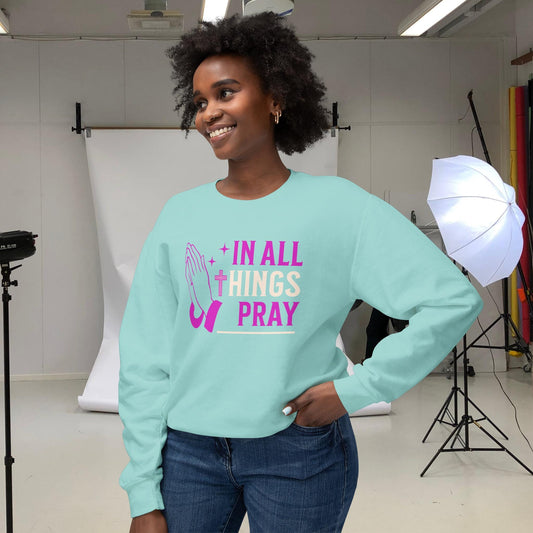 Comfort Colors Prayer Sweatshirt