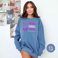 Comfort Colors Prayer Sweatshirt