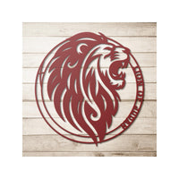 Lion of Judah Metal Art, Christian wall art, Christian Home Decor, Godly Art, Bible Inspired art, Christian wall decor, christian artwork