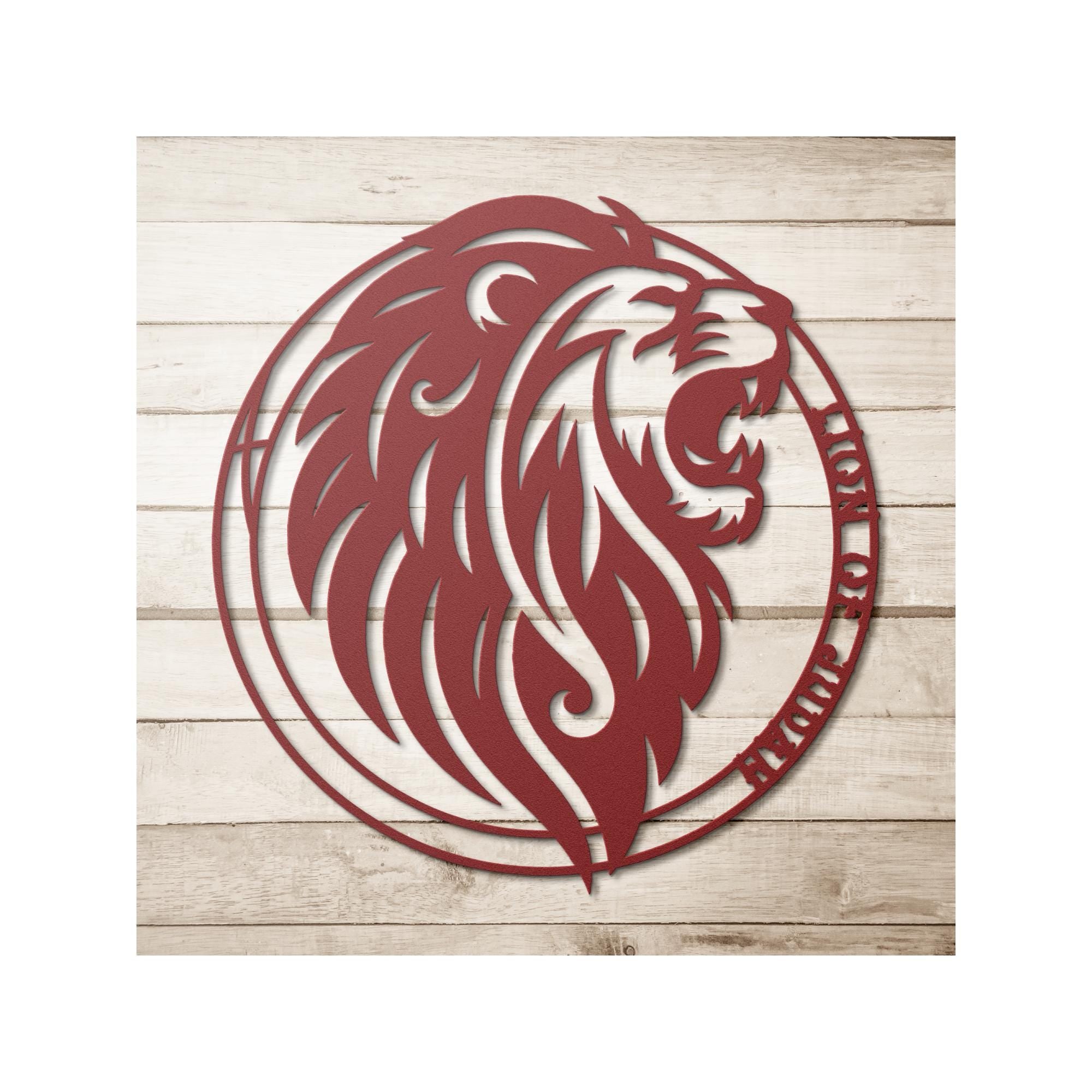 Lion of Judah Metal Art, Christian wall art, Christian Home Decor, Godly Art, Bible Inspired art, Christian wall decor, christian artwork