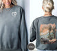 Christian Comfort Colors Sweatshirt, Western Christian Sweatshirt – Psalm 119:10 Comfort Colors Women’s Crewneck – Faith Based Gift for Her
