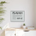Inspirational Wall Art, Framed Canvas with Isaiah 61:1-2 Scripture, Modern Home Decor, Motivational Gift, Faith-Based Art