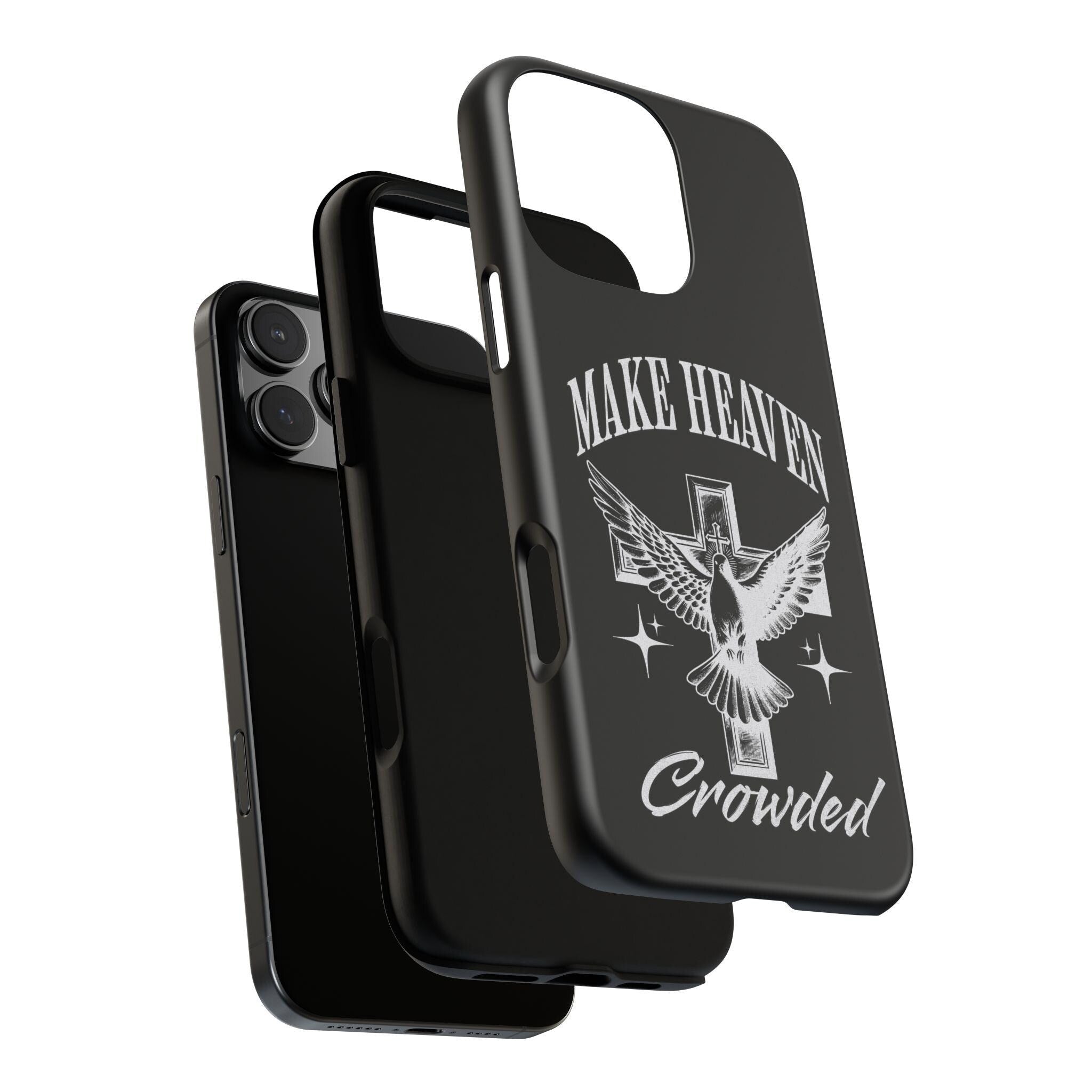 Christian Smartphone Tough Case – Bible Verse Phone Cover – Faith Based Protective Case – Scripture iPhone Samsung Gift for Men Women