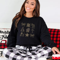 Christmas Sweatshirt for Women, Christian Holiday Crewneck, shirt, Holiday Sweatshirt, Women's Christmas Apparel, Reason for the Season