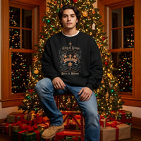 King of Kings Christmas Sweatshirt for Men Christian Crewneck, Trendy Christmas Sweater, Jesus Lover Gift, Worship Leader Gift for Pastor
