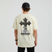 Firm Foundation T-Shirt, Men’s Christian Comfort Colors Tee, Faith Based Bible Verse Shirt, Christian Streetwear, Men's Church apparel