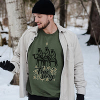 True Story Holiday Sweatshirt, True Story Men’s Christmas Sweatshirt, Christian Holiday Crewneck, Jesus Nativity Design, Faith Based Apparel