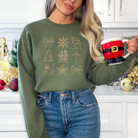 Christmas Sweatshirt for Women, Christian Holiday Crewneck, shirt, Holiday Sweatshirt, Women's Christmas Apparel, Reason for the Season