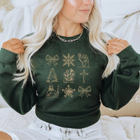 Christmas Sweatshirt for Women, Christian Holiday Crewneck, shirt, Holiday Sweatshirt, Women's Christmas Apparel, Reason for the Season