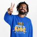 Men’s “Jesus Is King” Sweatshirt – Faith Based Apparel – Men's Christian Crewneck – Faith Inspired Clothing – Faith Gift for Him