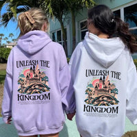 Lane Seven Christian Hoodie – Unleash the Kingdom Hoodie – Trendy Christian Apparel – Women's Faith Apparel - Matthew 16:19