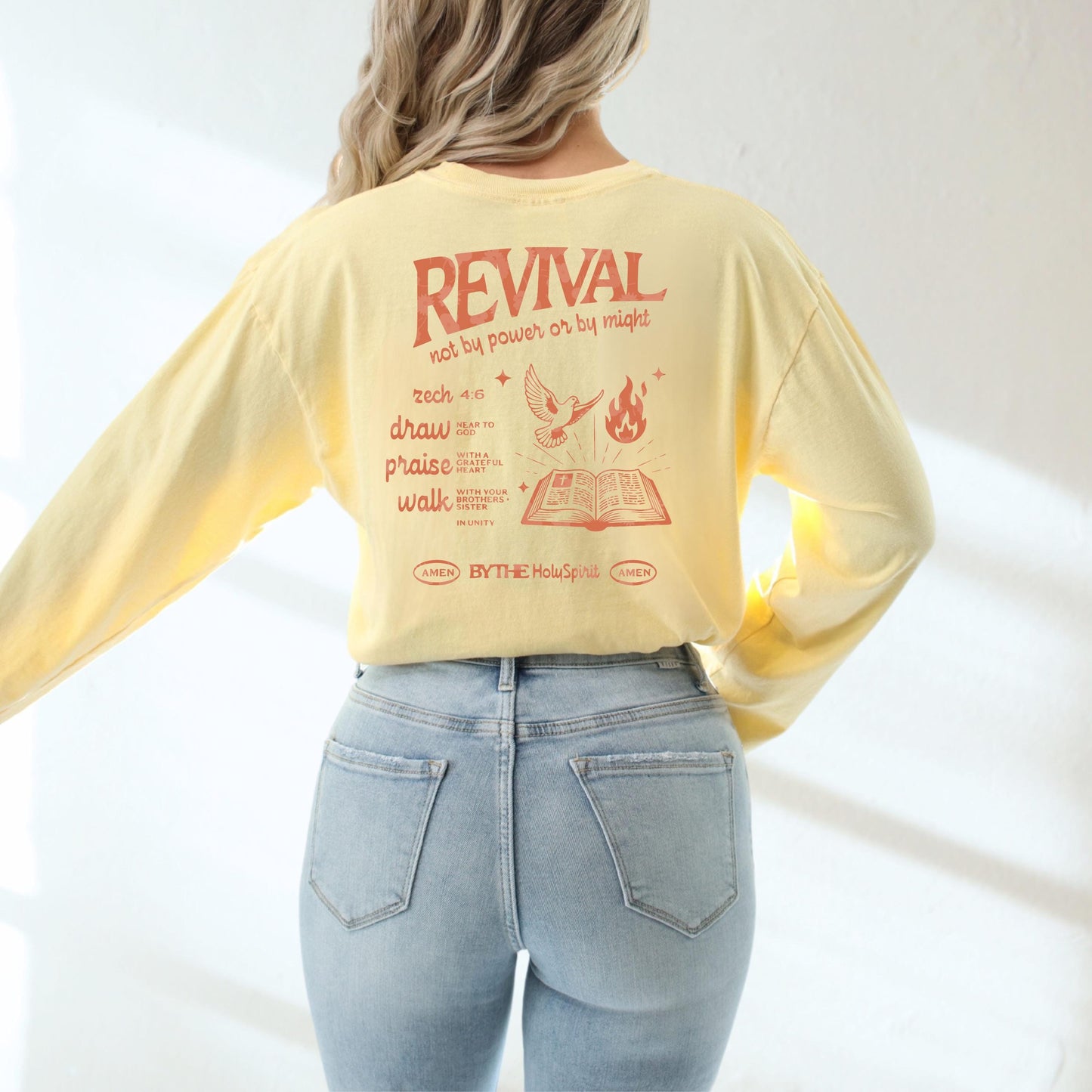 Women’s Christian Long Sleeve Shirt, Comfort Colors Christian Long Sleeve Shirt