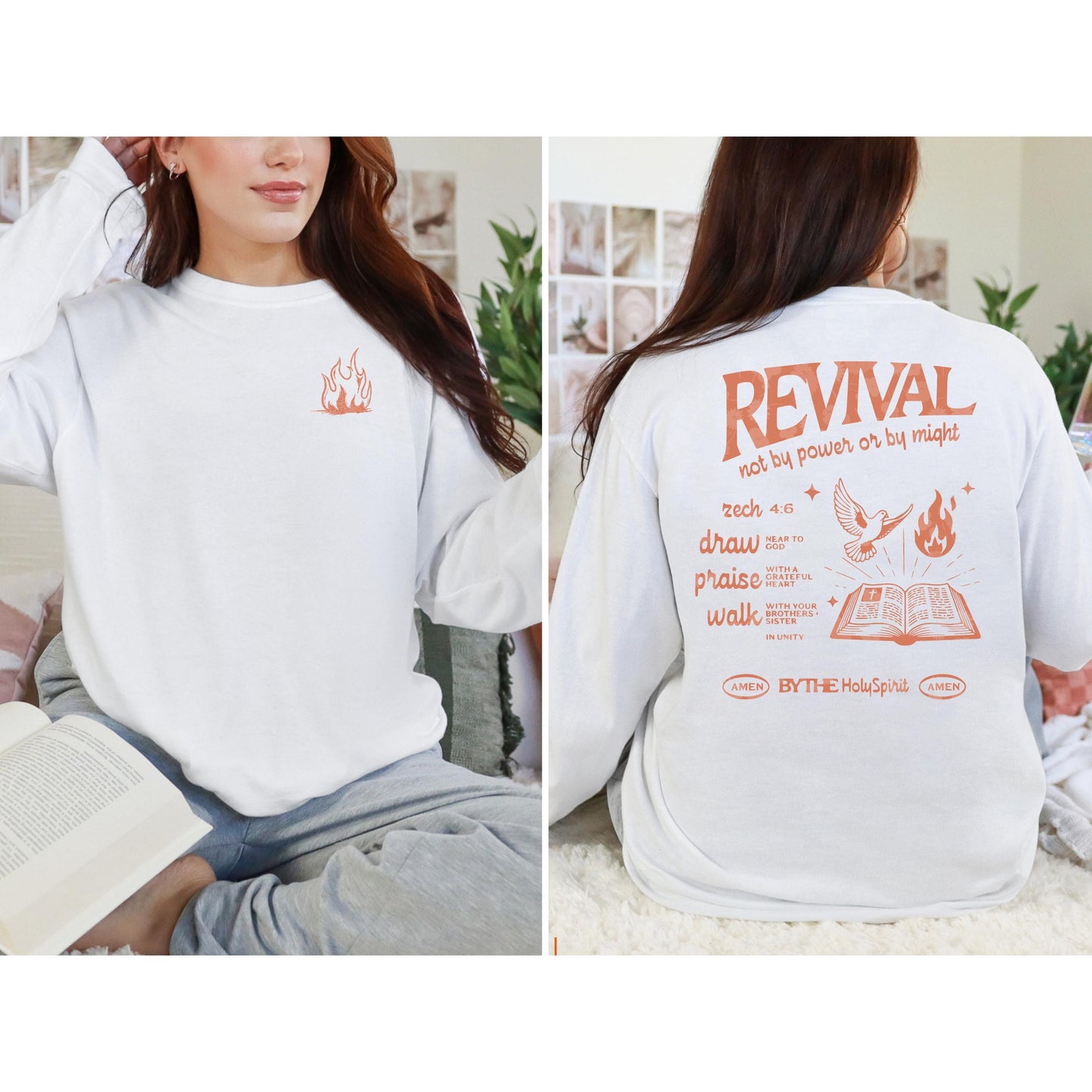Women’s Christian Long Sleeve Shirt, Comfort Colors Christian Long Sleeve Shirt