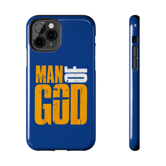 Man of God Phone Case - Christian faith Gift - Youth Pastor Gift -