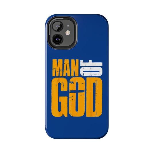 Man of God Phone Case - Christian faith Gift - Youth Pastor Gift -