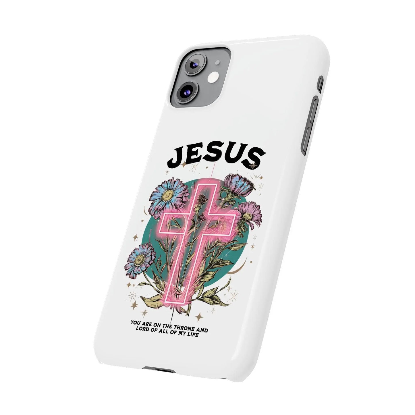 Jesus Christian Phone Case | Jesus Phone Cover | Cute Faith Phone Case | Religious iPhone & Samsung Case | Faith Gift for Her