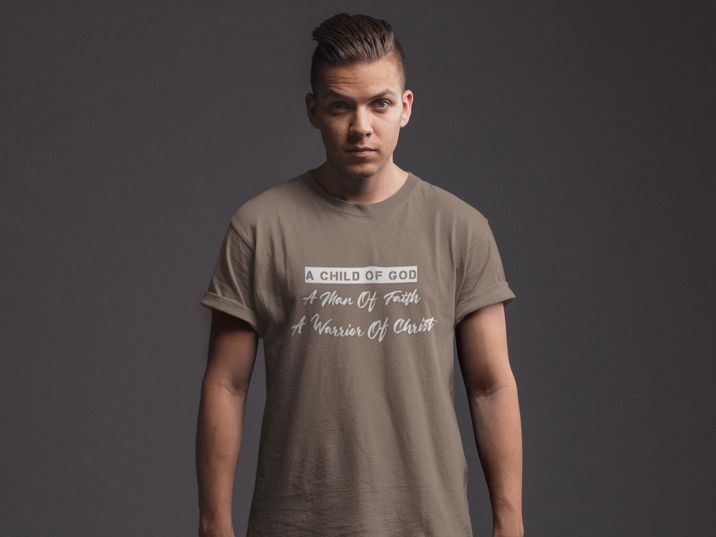 Child of God T-Shirt | Men's Christian Faith Tee | Gift for Christian Man | Trendy Christian Apparel | Gift For Youth Pastor