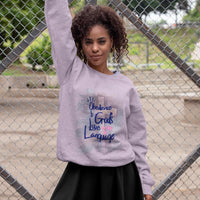 Christian Comfort Colors Sweatshirt – “Obedience Is God’s Love Language” – Faith Inspired Gift - Christian Faith Apparel - Faith Based Top