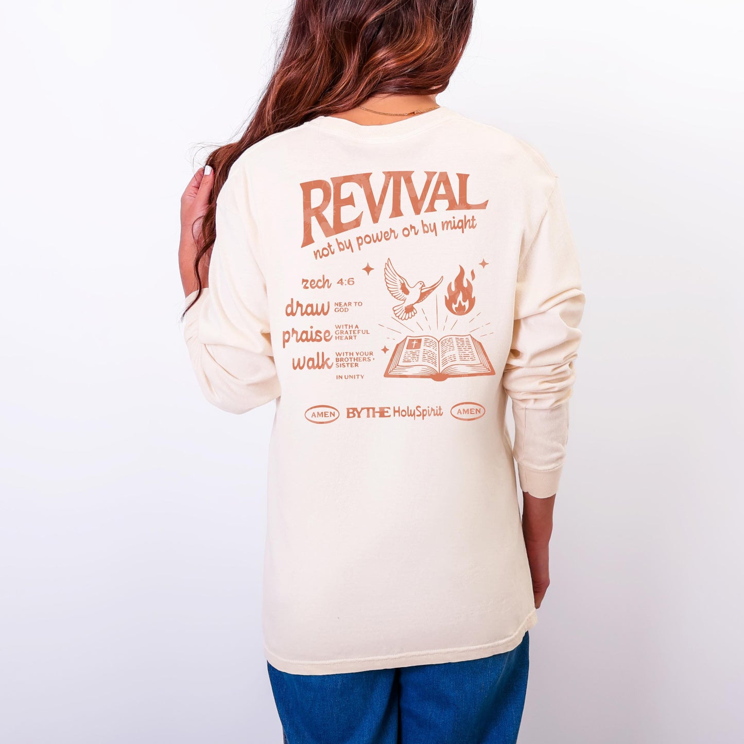 Women’s Christian Long Sleeve Shirt, Comfort Colors Christian Long Sleeve Shirt