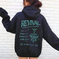 Christian Faith Zip Hoodie | Church “Revival” Hoodie | Trendy Christian Clothing