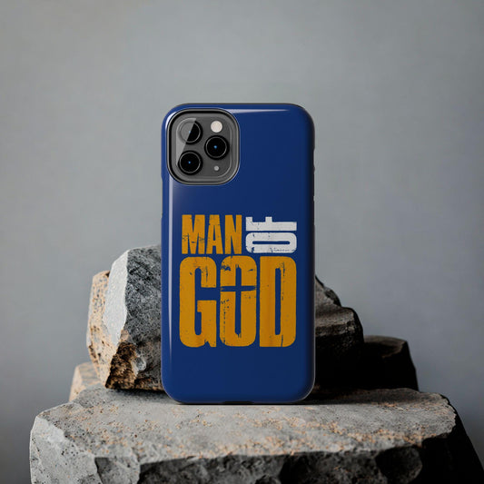Man of God Phone Case - Christian faith Gift - Youth Pastor Gift -