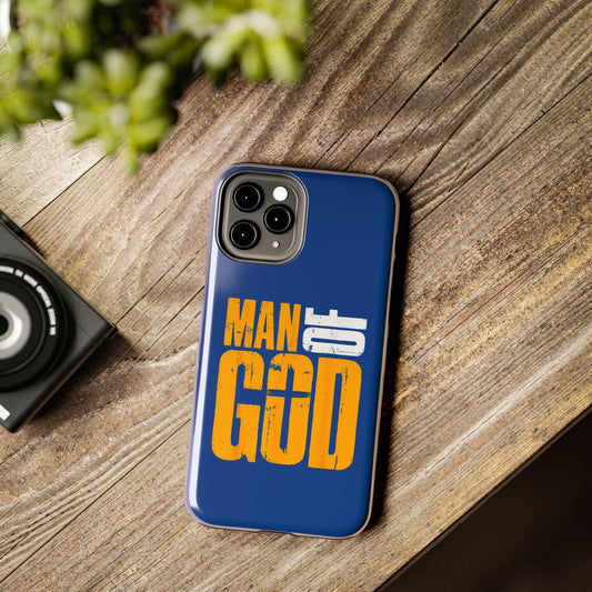 Man of God Phone Case - Christian faith Gift - Youth Pastor Gift -